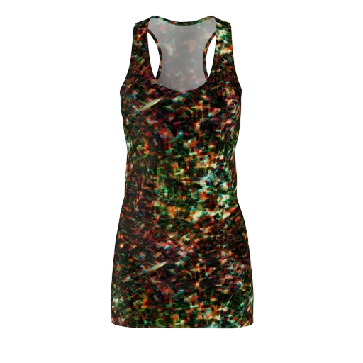 Emerald Afterdark on a Racerback Dress
