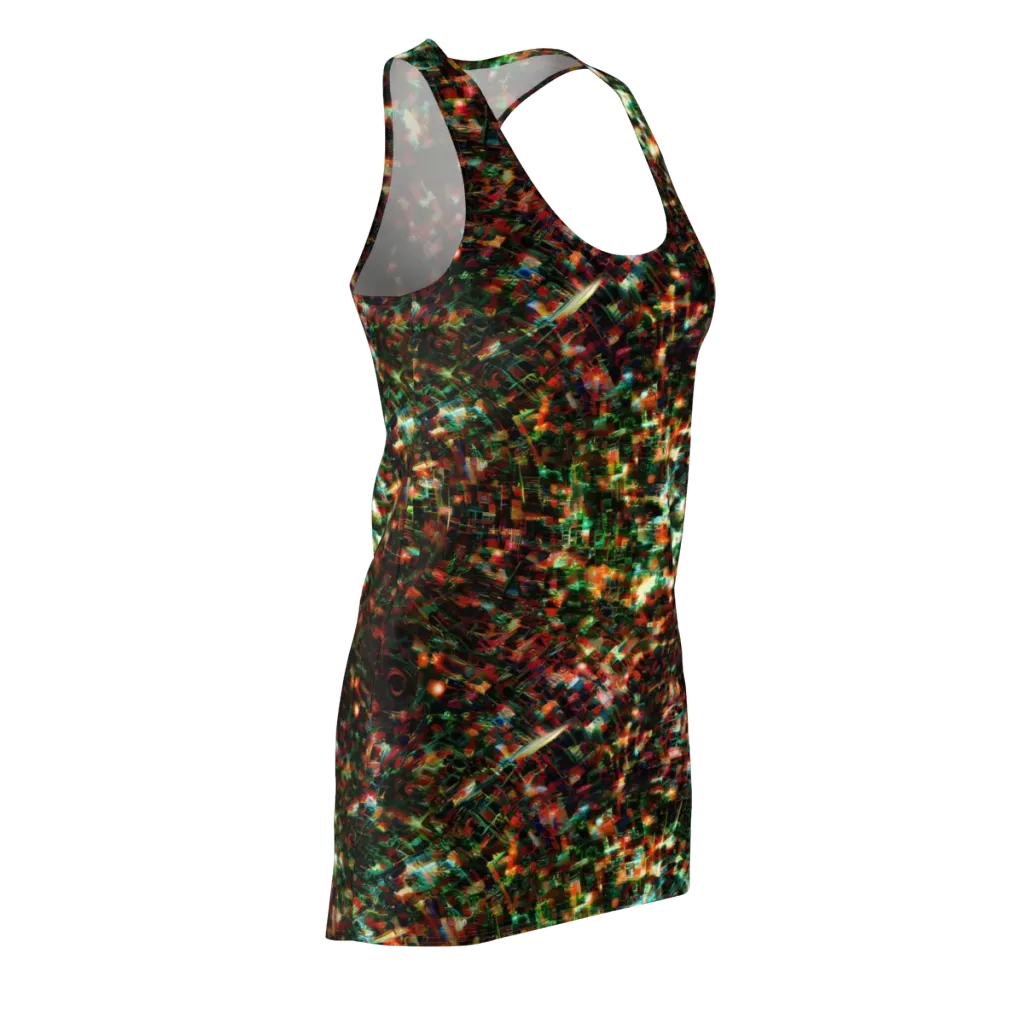Emerald Afterdark on Racerback Dress — Front Side