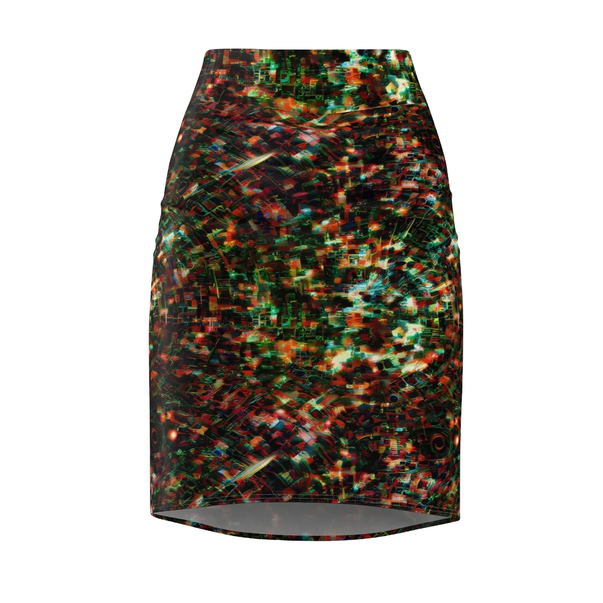 Emerald Afterdark on Pencil Skirt — Front