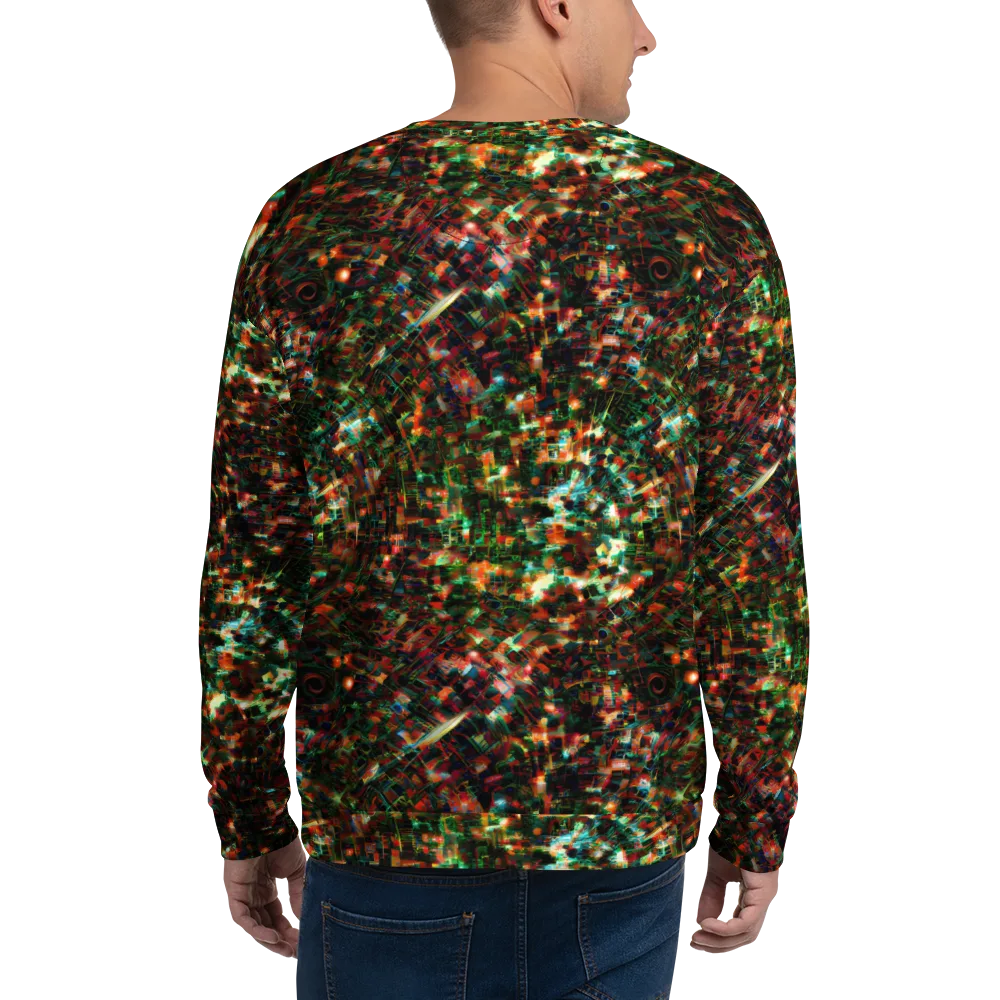 Emerald Afterdark on Sweatshirt — Back