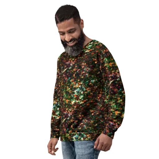 Emerald Afterdark on a Sweatshirt