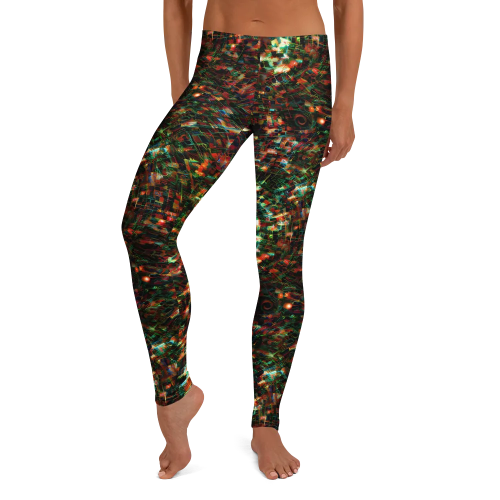 Emerald Afterdark on Leggings — Front
