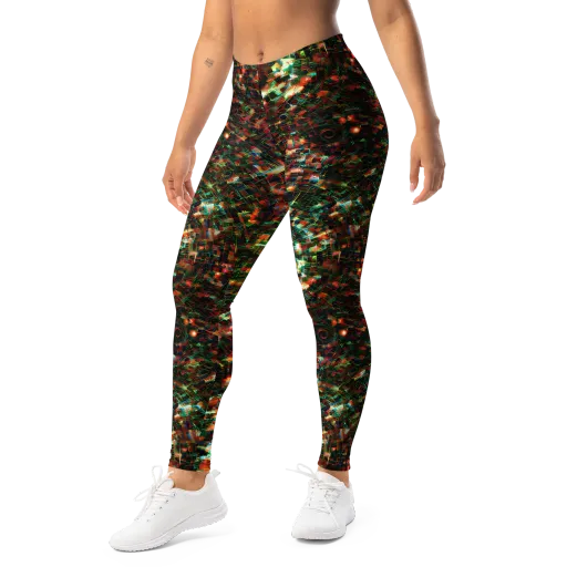 Emerald Afterdark on a Leggings