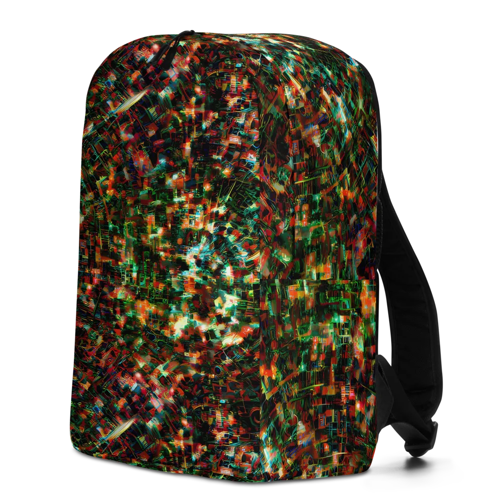 Emerald Afterdark on Minimalist Backpack — Left