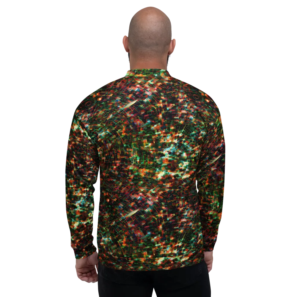 Emerald Afterdark on Bomber Jacket — Back