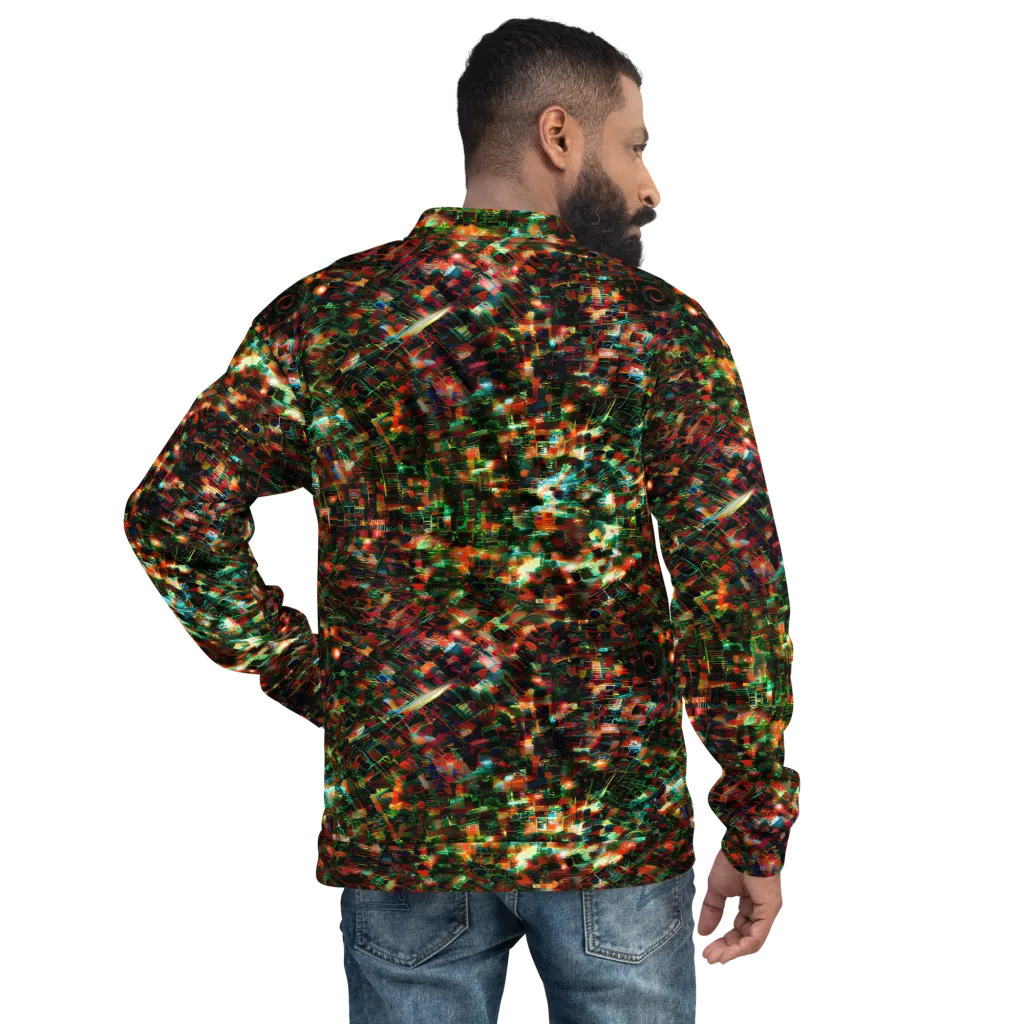 Emerald Afterdark on Bomber Jacket — Back