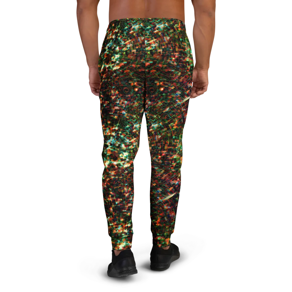Emerald Afterdark on Men's Joggers — Back