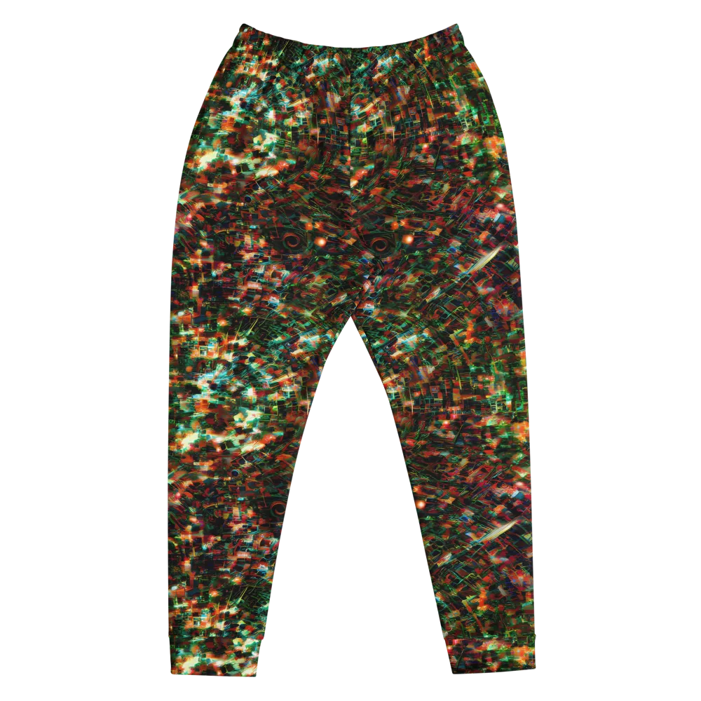 Emerald Afterdark on Men's Joggers — Front
