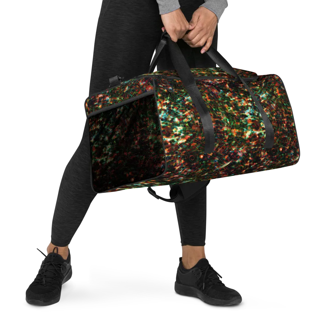 Emerald Afterdark on Duffle Bag — Right Front