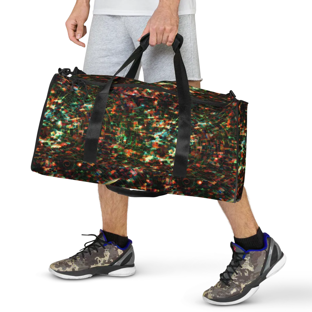 Emerald Afterdark on Duffle Bag — Front