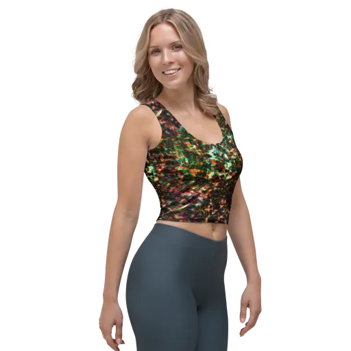 Emerald Afterdark on a Crop Top
