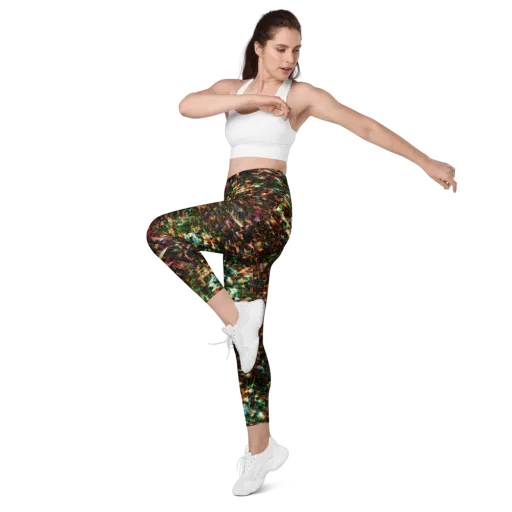 Emerald Afterdark on a Leggings with Pockets