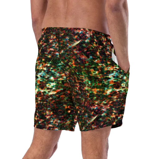 Emerald Afterdark on a Swim Trunks