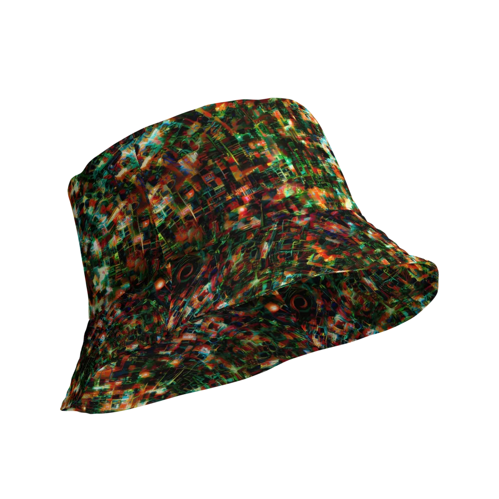 Emerald Afterdark on Reversible Bucket Hat — Product details Outside