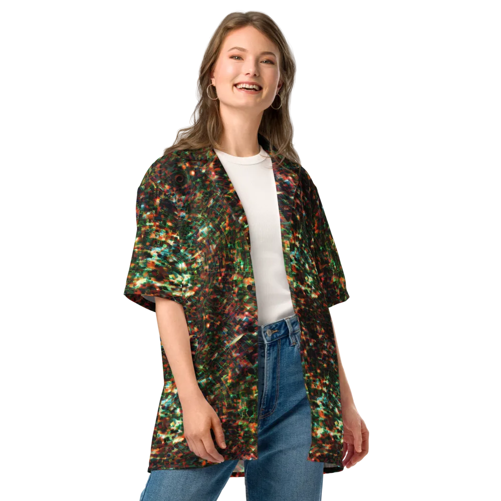 Emerald Afterdark on Button Shirt — Front