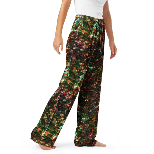 Emerald Afterdark on a Women's Pajama Pants