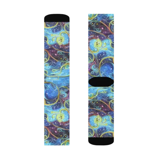 Azure Labyrinth on a Socks