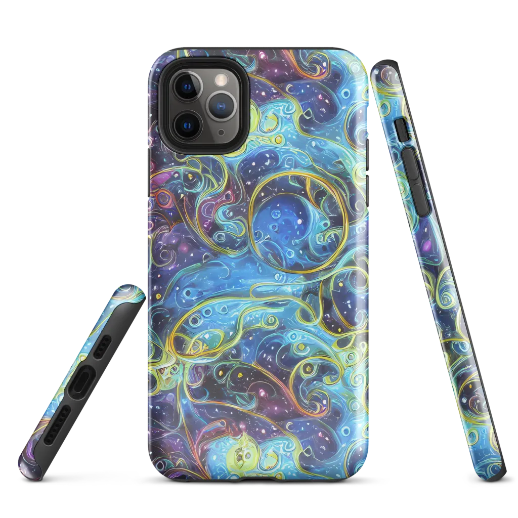 Azure Labyrinth on Tough Case for iPhone® — Front