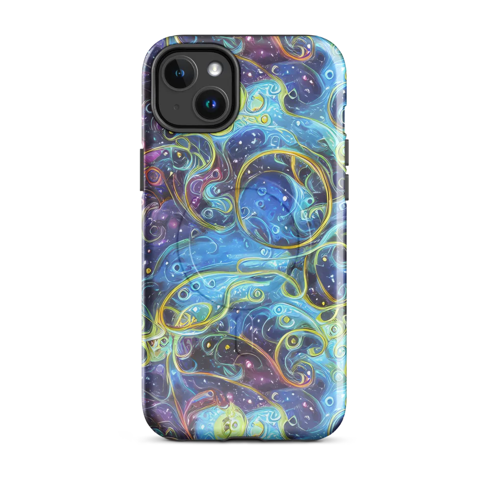 Azure Labyrinth on MagSafe Tough Case for iPhone® — Front