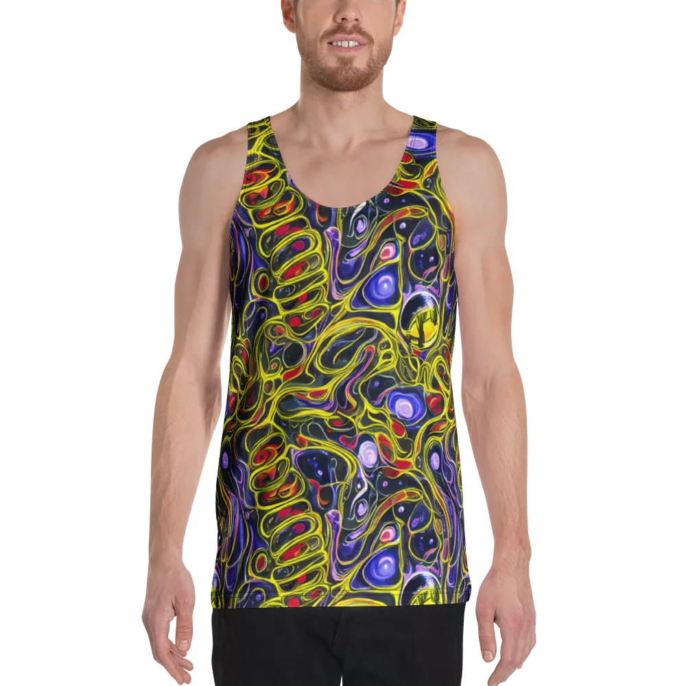 Prismatic Circuitry on Men's Tank Top — Front