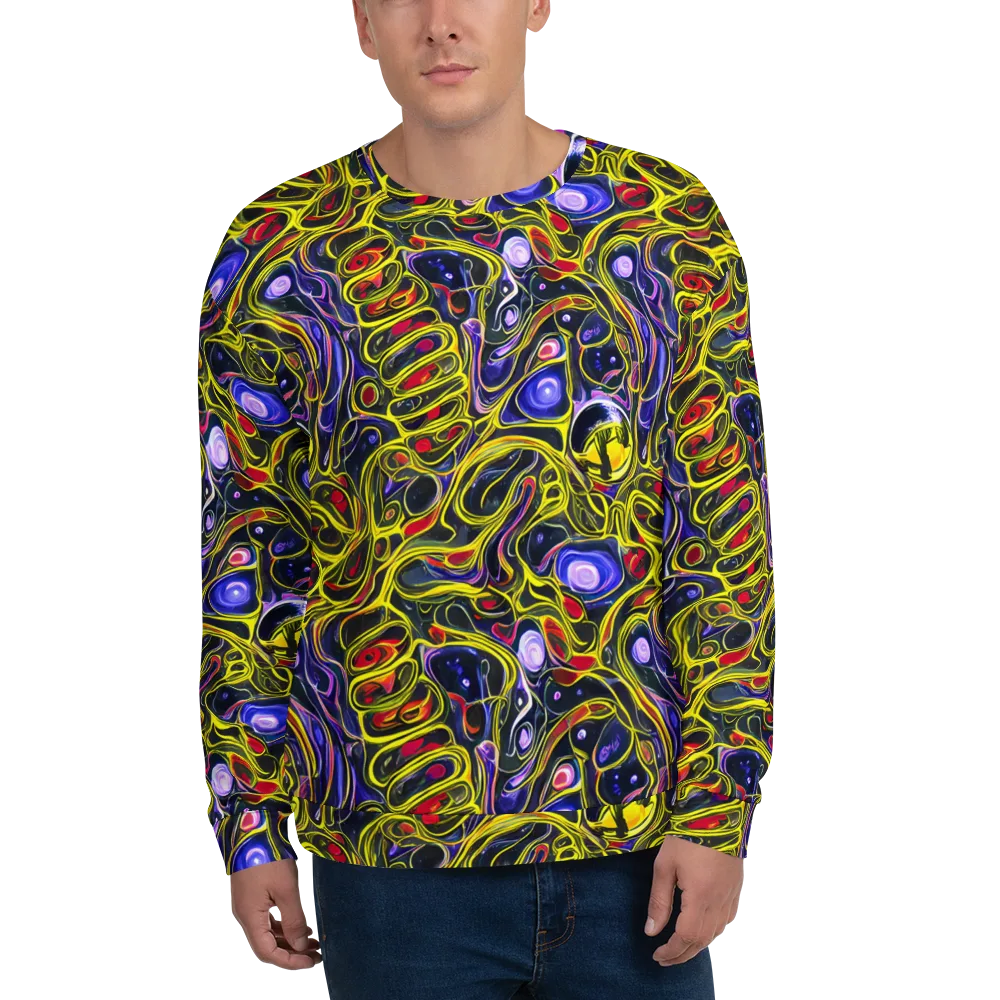 Prismatic Circuitry on Sweatshirt — Front