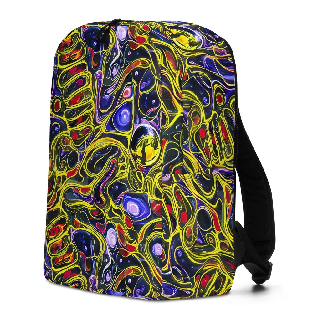Prismatic Circuitry on Minimalist Backpack — Left