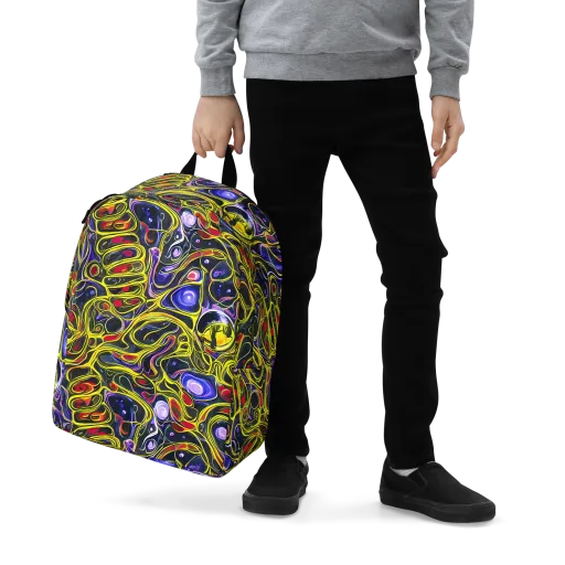 Prismatic Circuitry on a Minimalist Backpack