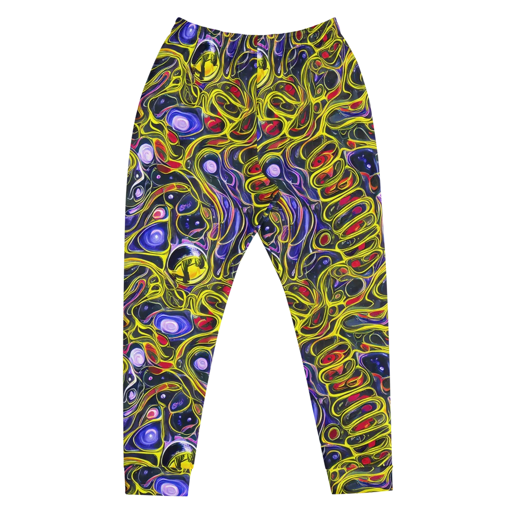 Prismatic Circuitry on Men's Joggers — Front