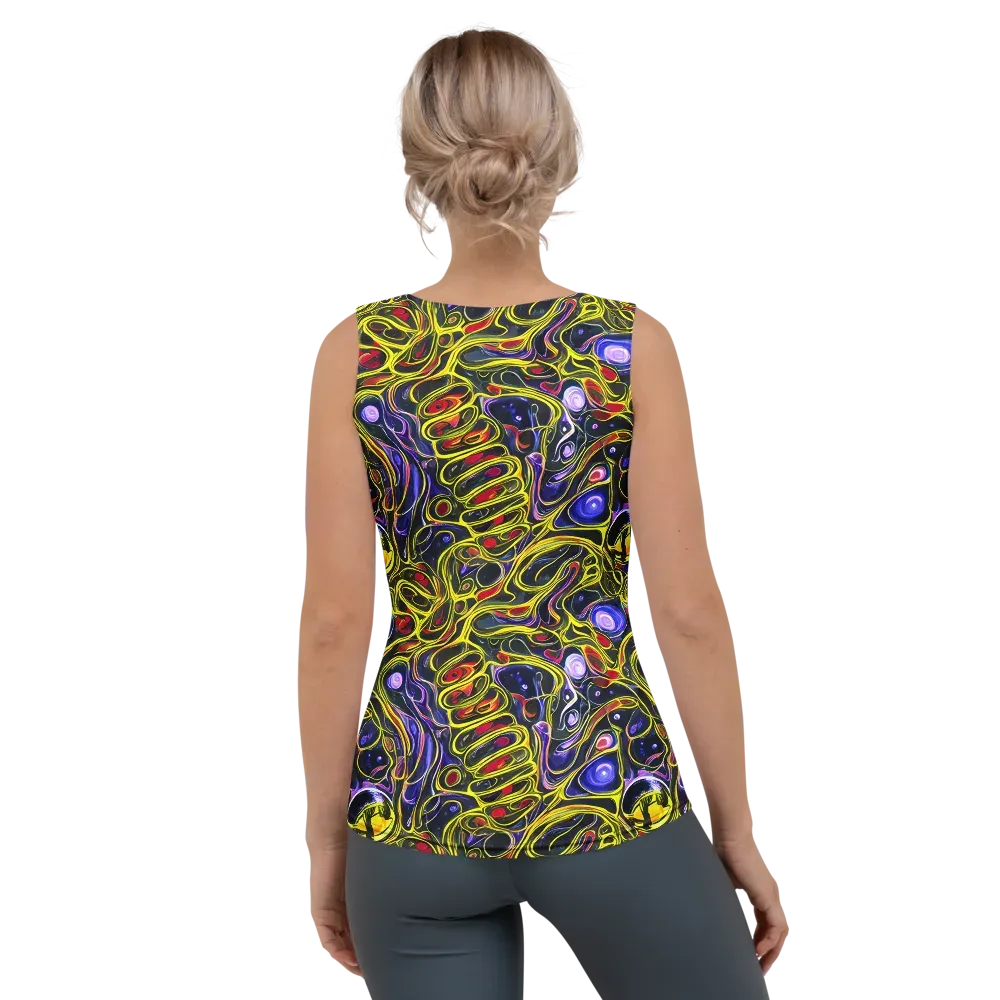 Prismatic Circuitry on Women's Tank Top — Back