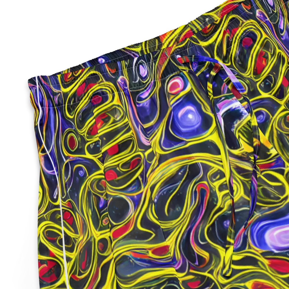 Prismatic Circuitry on Women's Pajama Shorts — Product details