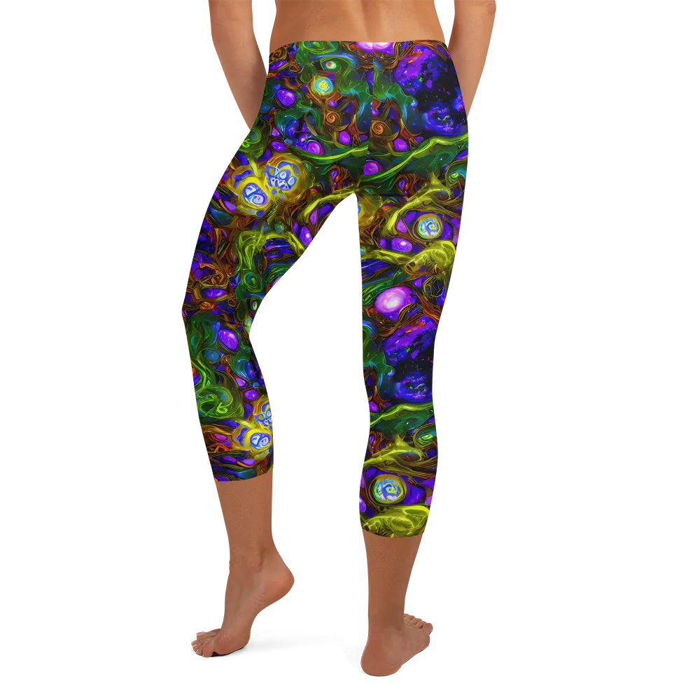 Electric Organica on Capri Leggings — Back