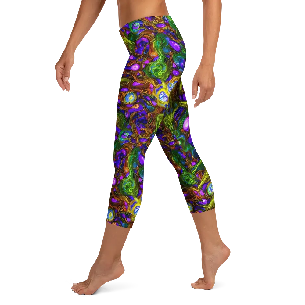 Electric Organica on Capri Leggings — Left