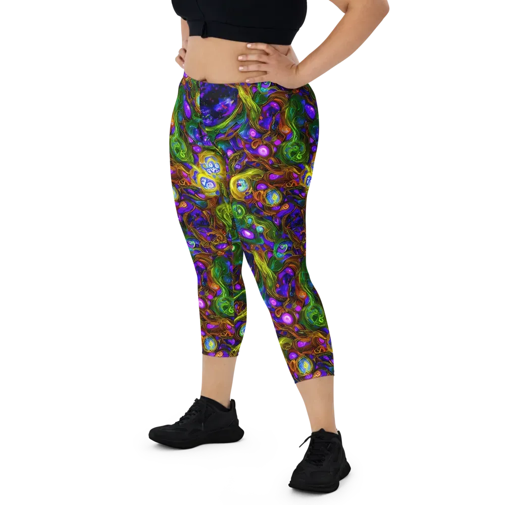 Electric Organica on Capri Leggings — Front