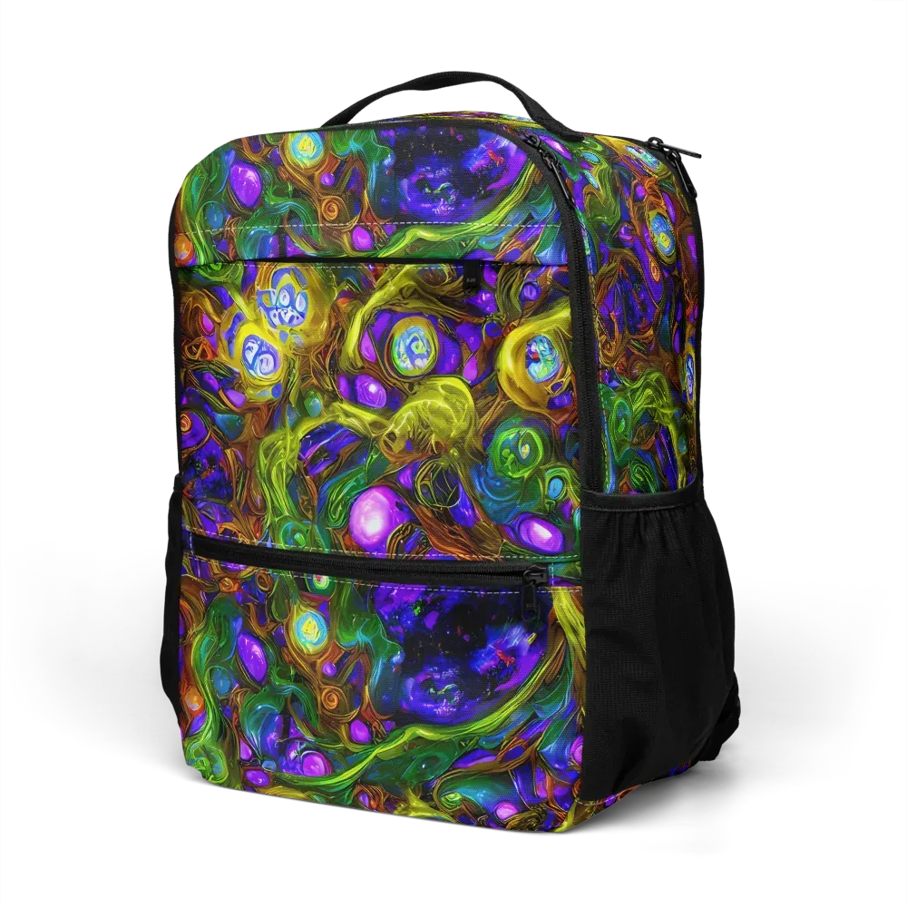 Electric Organica on Utility Backpack — Left Front