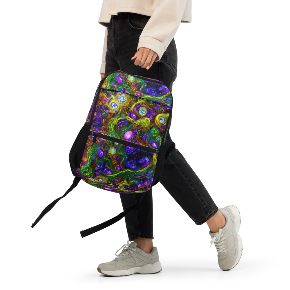 Electric Organica on Utility Backpack — Front