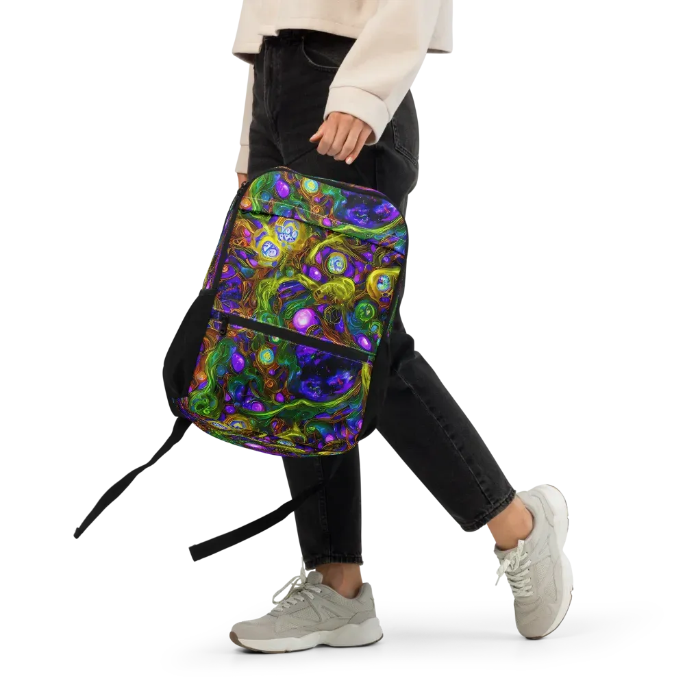 Electric Organica on Utility Backpack — Front