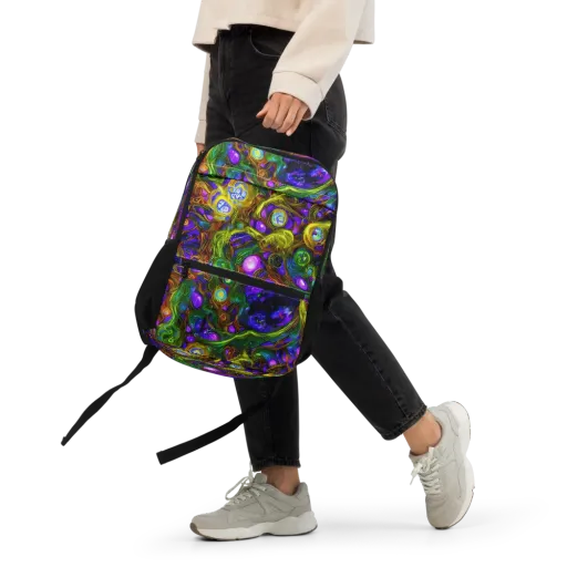 Electric Organica on a Utility Backpack