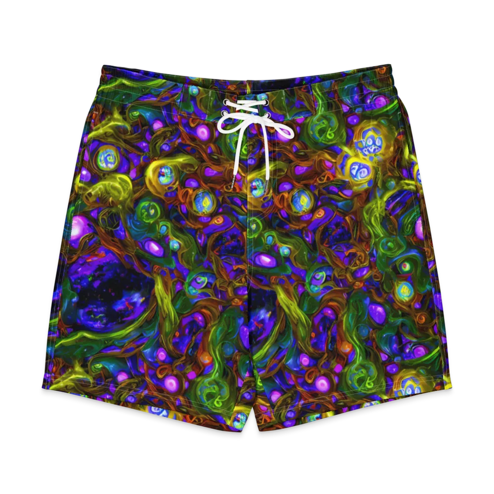 Electric Organica on Men's Board Shorts — Front