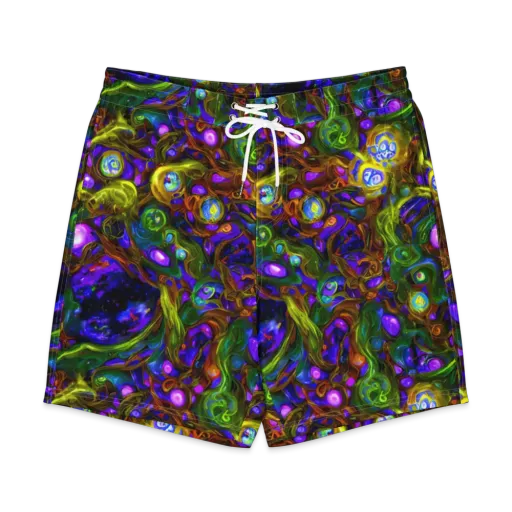 Electric Organica on a Men's Board Shorts