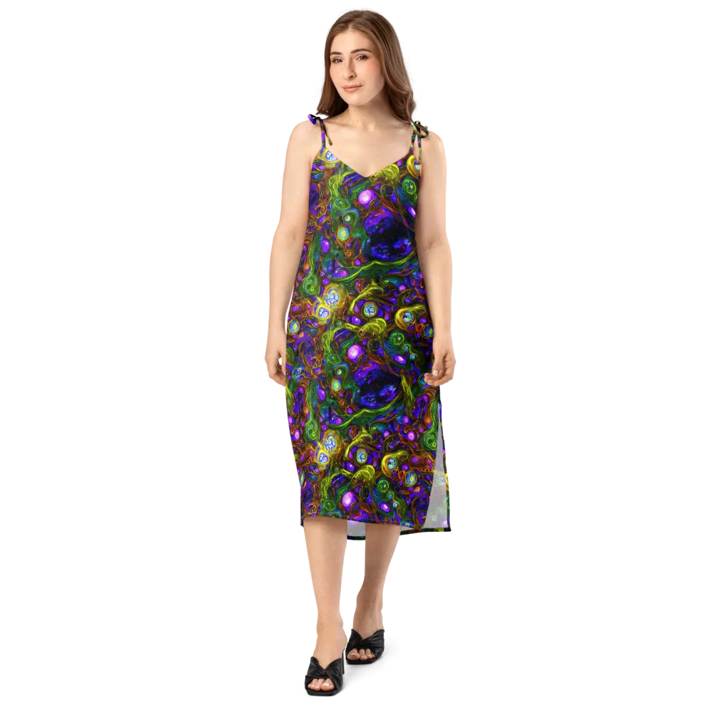 Electric Organica on Slip Dress — Front