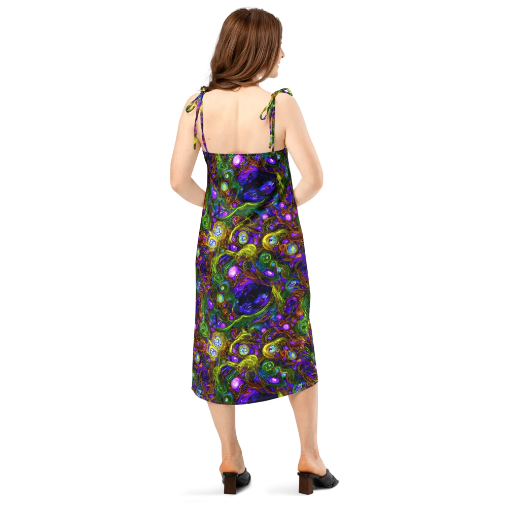 Electric Organica on Slip Dress — Back
