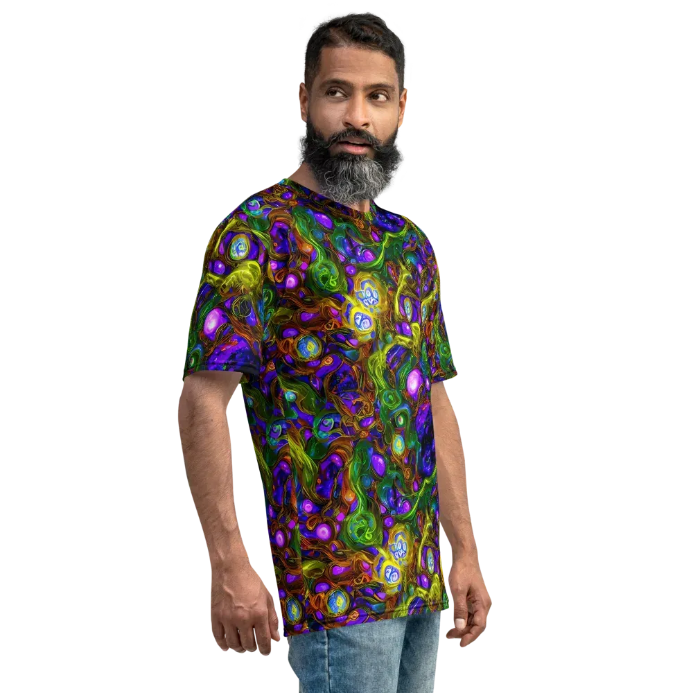 Electric Organica on Men's Crew Neck T-Shirt — Right