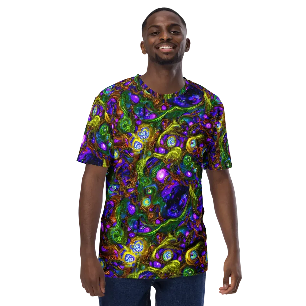 Electric Organica on Men's Crew Neck T-Shirt — Front