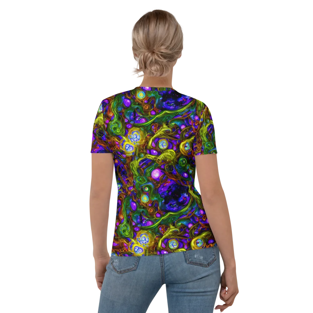 Electric Organica on Women's Crew Neck T-Shirt — Back
