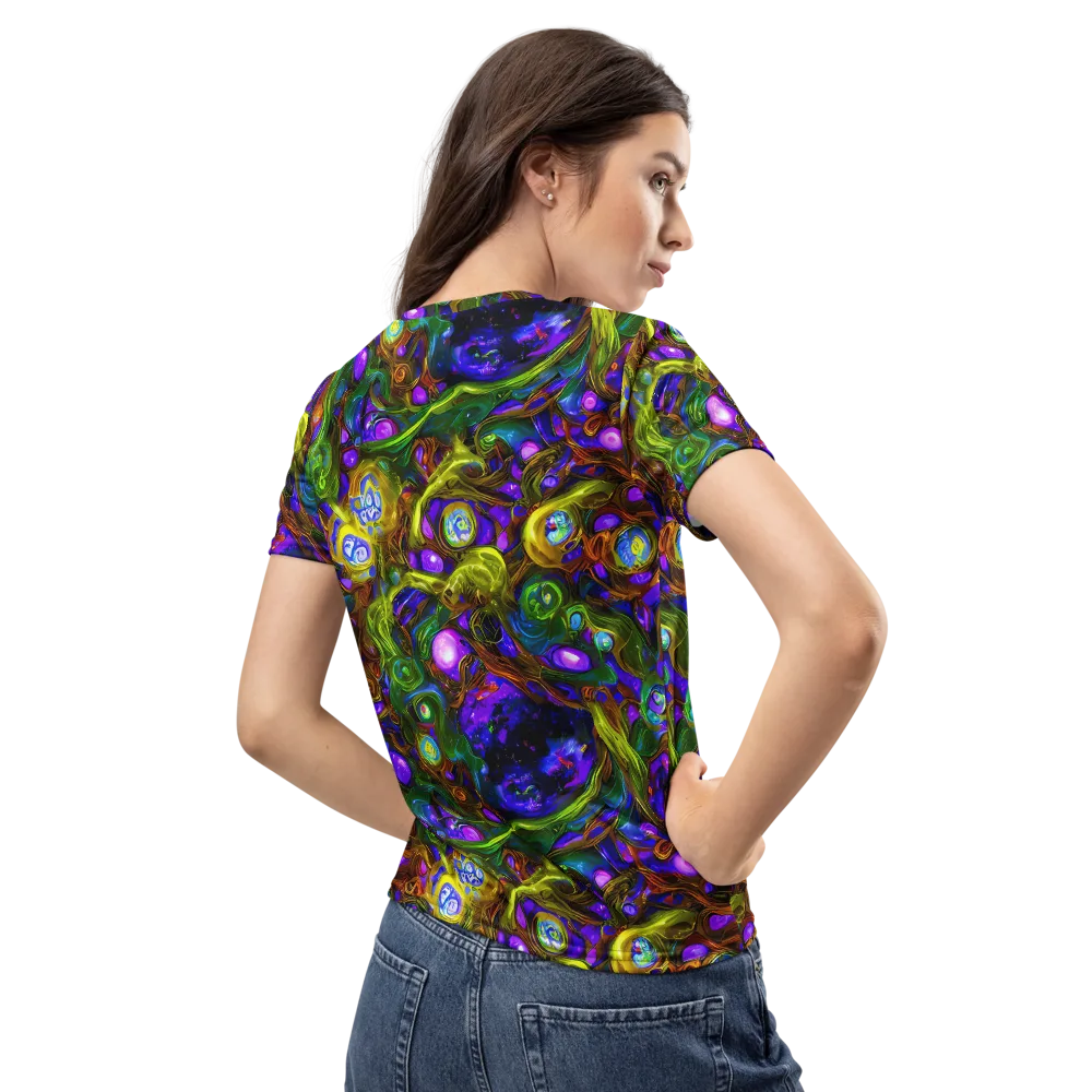 Electric Organica on Women's Crew Neck T-Shirt — Back