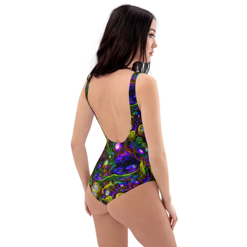 Electric Organica on One-Piece Swimsuit — Right Back