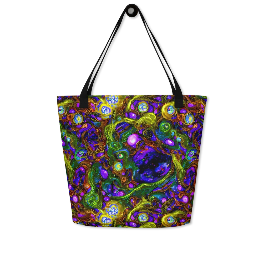 Electric Organica on Large Tote Bag W/ Pocket — Front