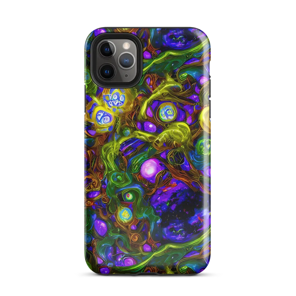 Electric Organica on Tough Case for iPhone® — Front