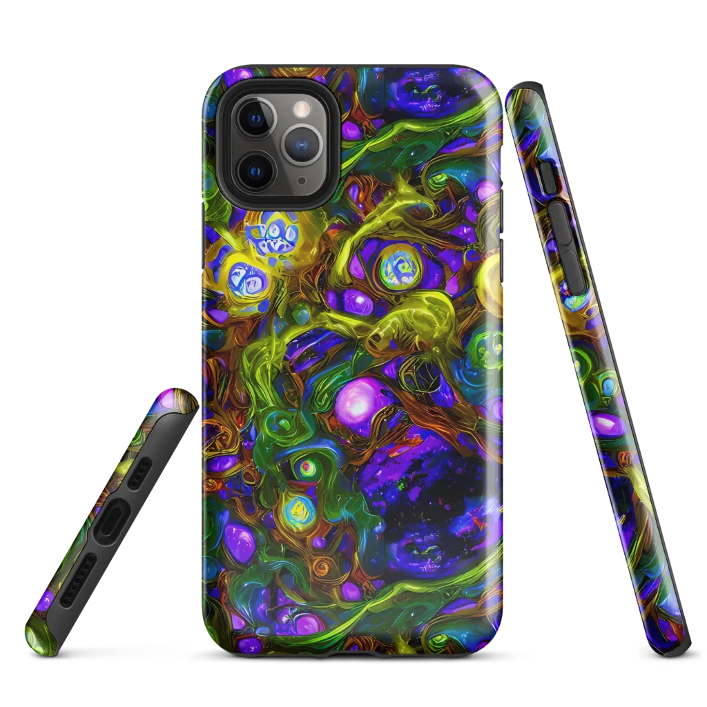 Electric Organica on Tough Case for iPhone® — Front