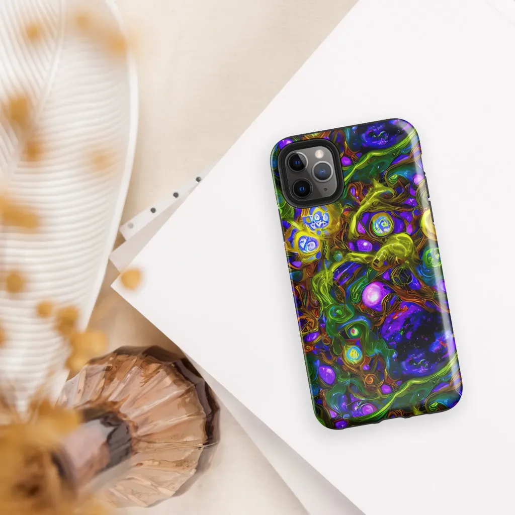 Electric Organica on Tough Case for iPhone® — Front